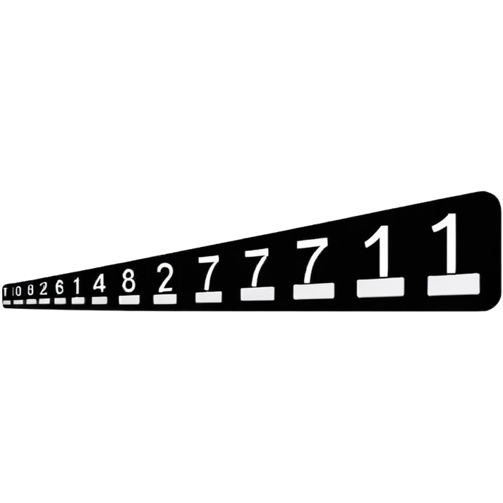 ones number line emoji