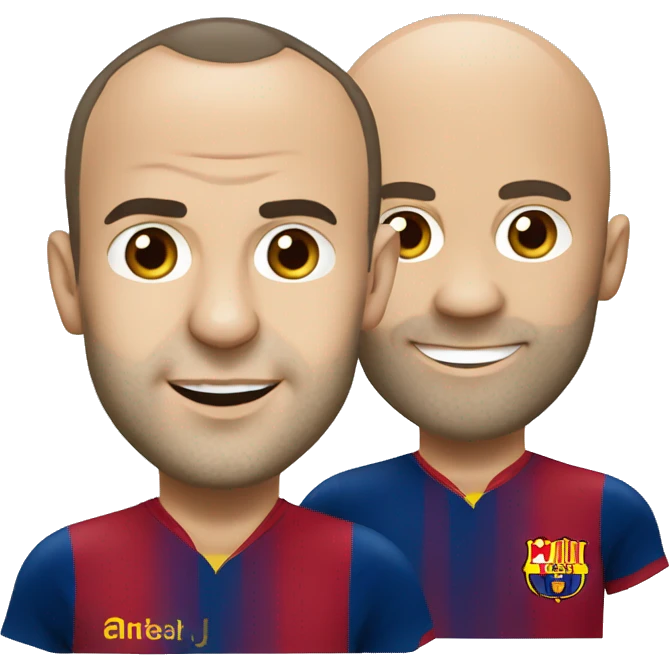 Andres Iniesta emoji