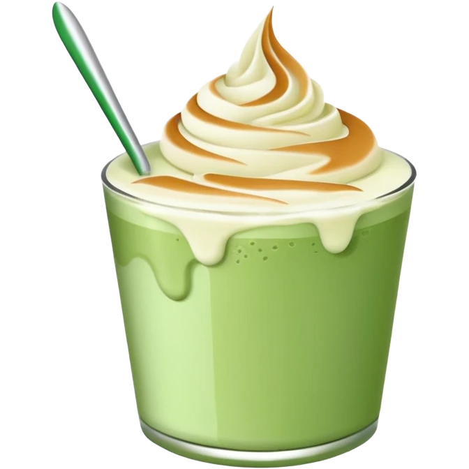 Te macha con espuma y una pajita emoji