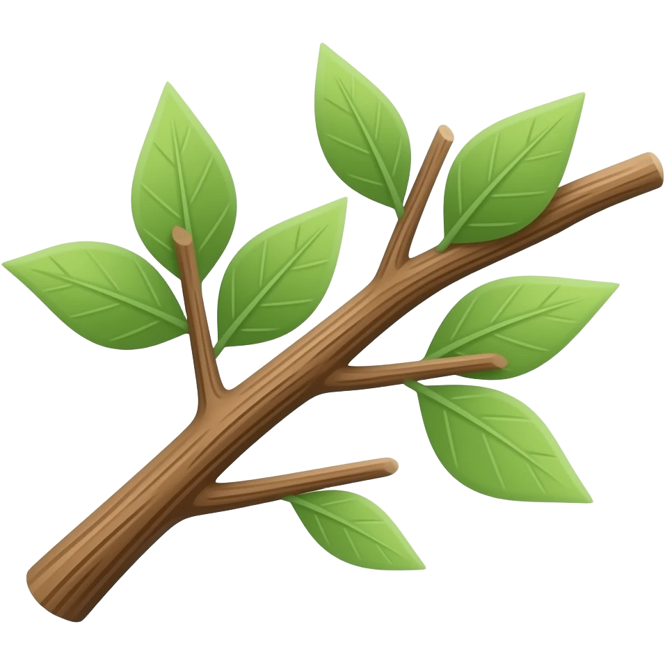 A small twig emoji