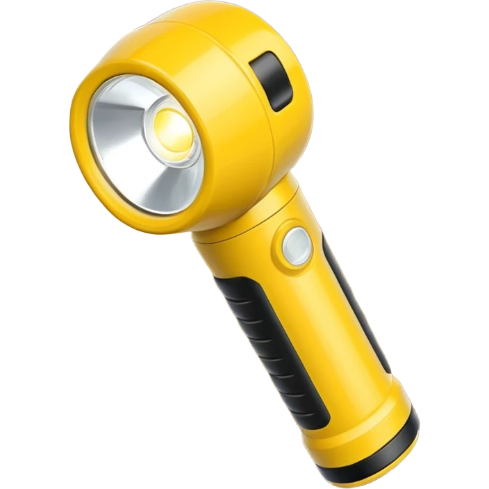 Flashlight Yellow emoji