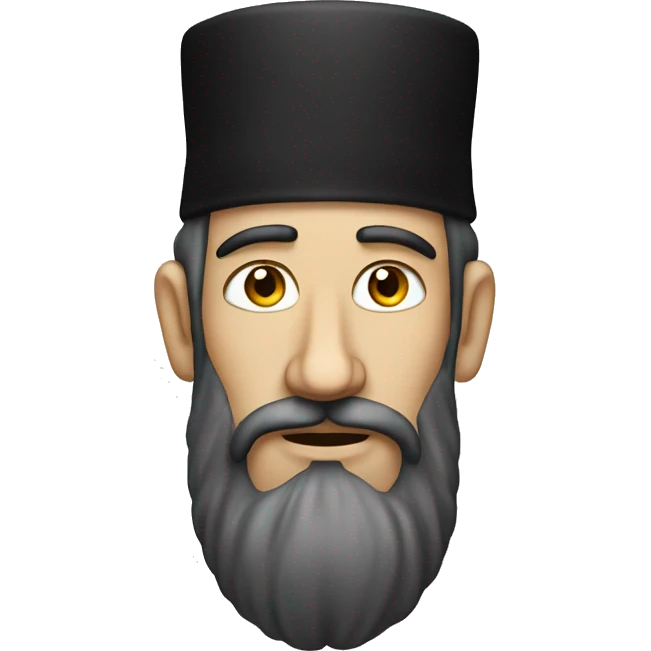 An orthodox Jew with sideburns emoji