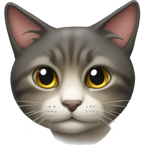 very mysterious cat emoji