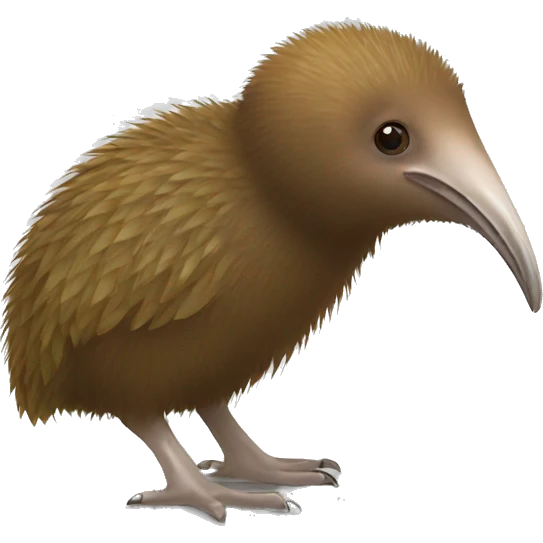 brown kiwi emoji