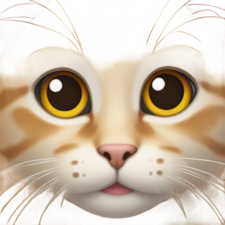 cat with cute eyes emoji