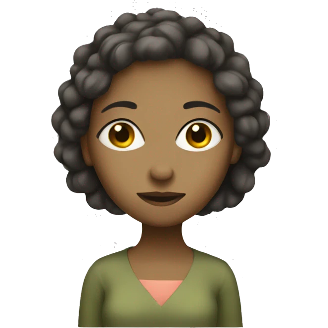 Female olive emoji