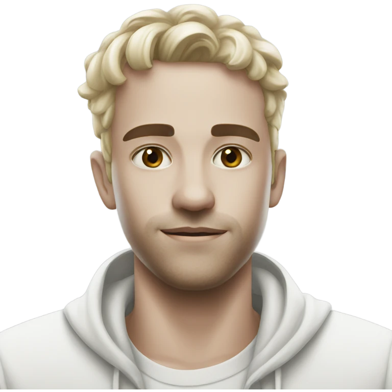 White aesthetic  emoji