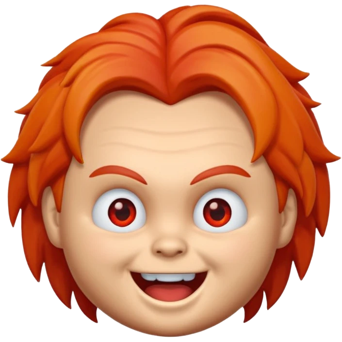 Un emoji de chuky emoji