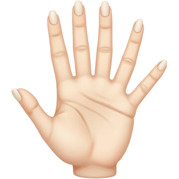 hand with 6 fingers emoji