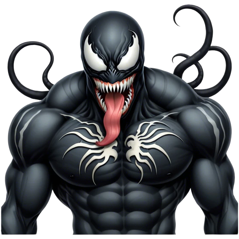 Venom from comic books emoji