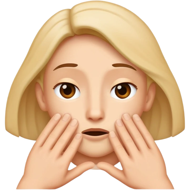 Nodding yes emoji