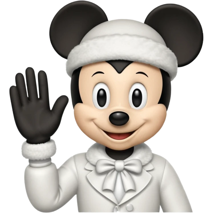 Mickey mouse emoji