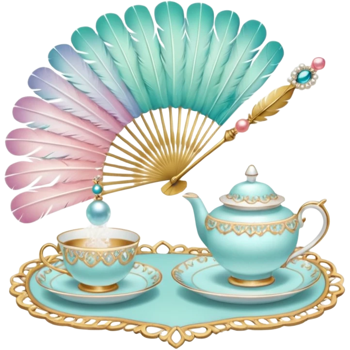 bridgerton aesthetic things emoji