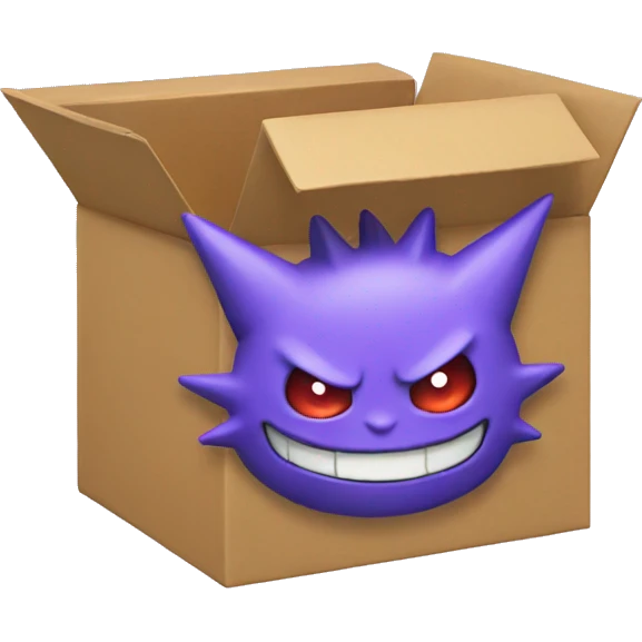 Gengar box  emoji