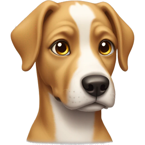 dog with heats of the eyes emoji
