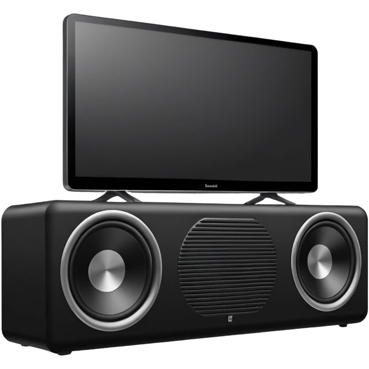 sound bar subwoofer emoji