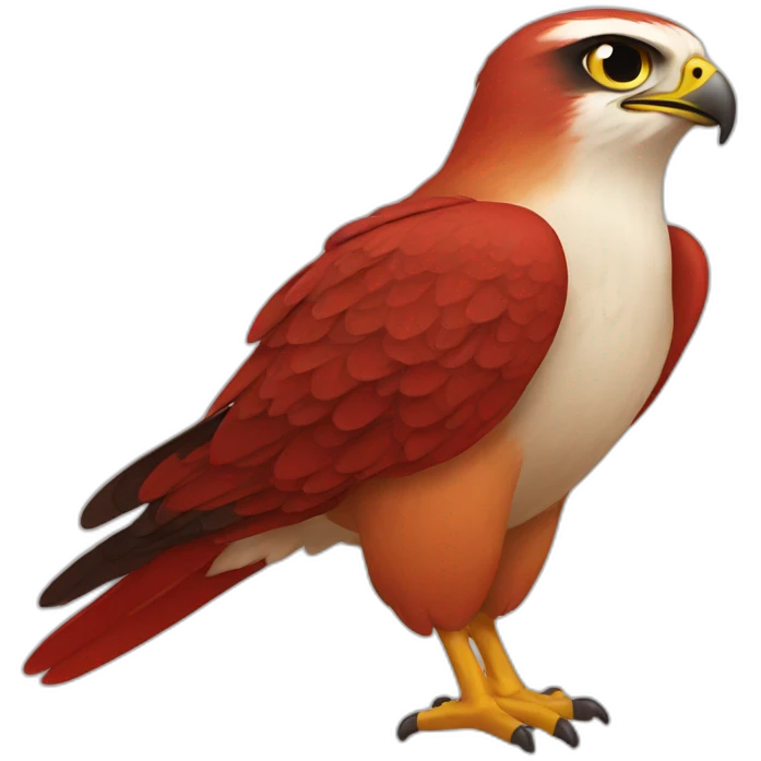 red falcon emoji