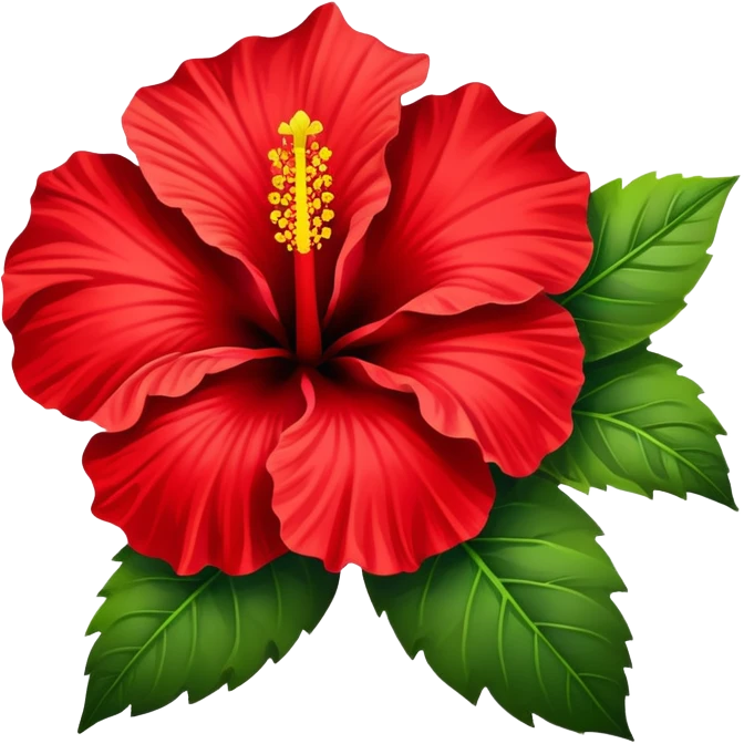 Hibiscus  emoji