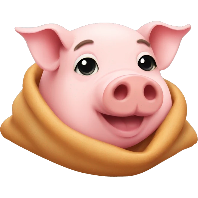 pig in a blanket emoji
