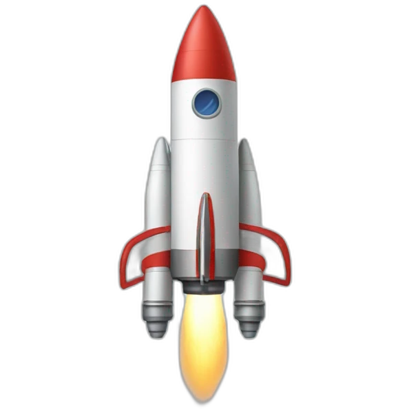 moon rocket emoji