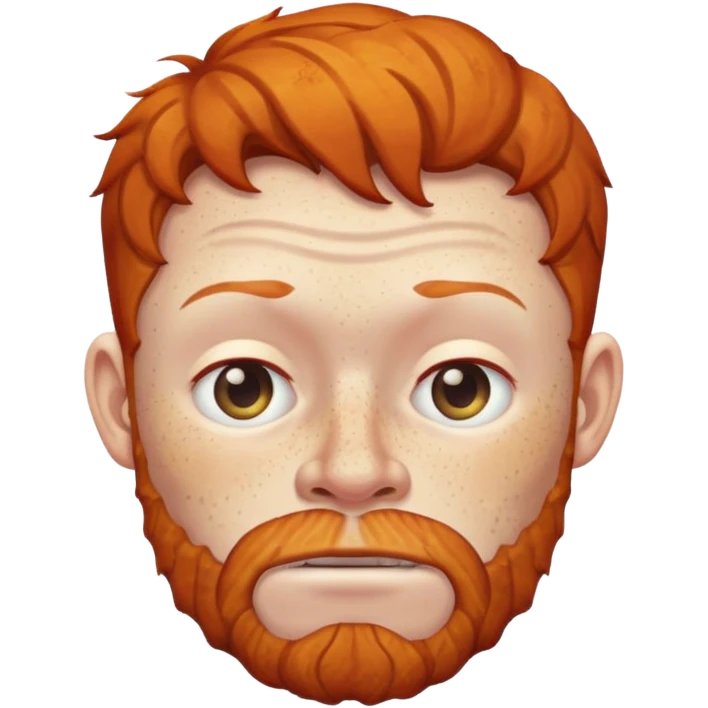 ugly ginger man emoji
