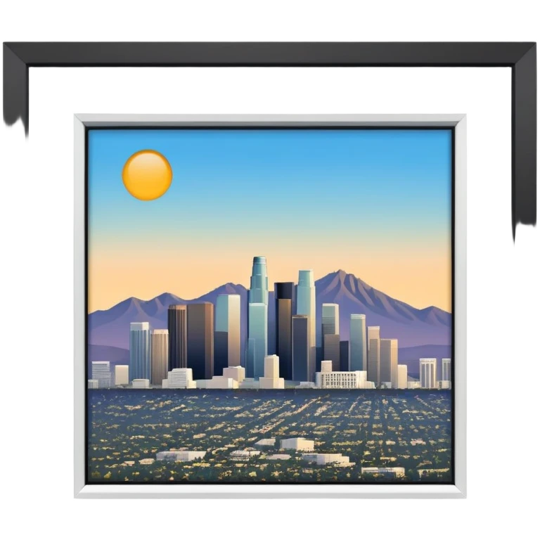 los angeles emoji