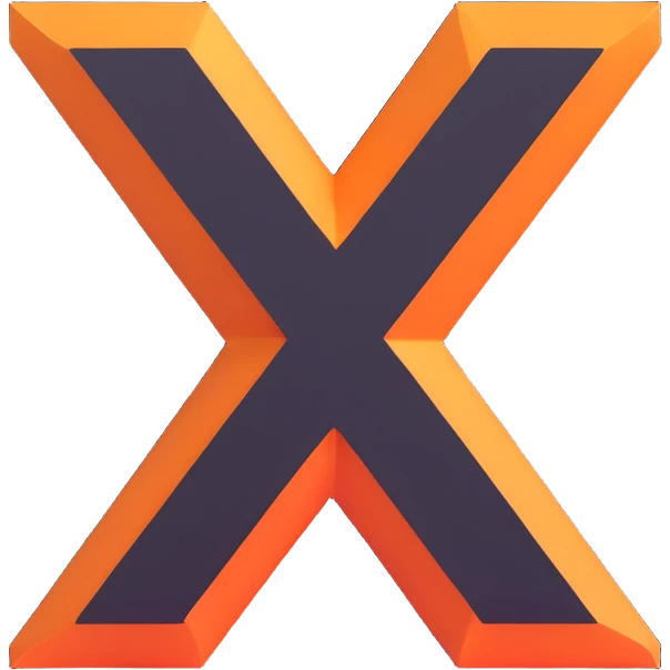 Paper with a red glowing x on top side emoji