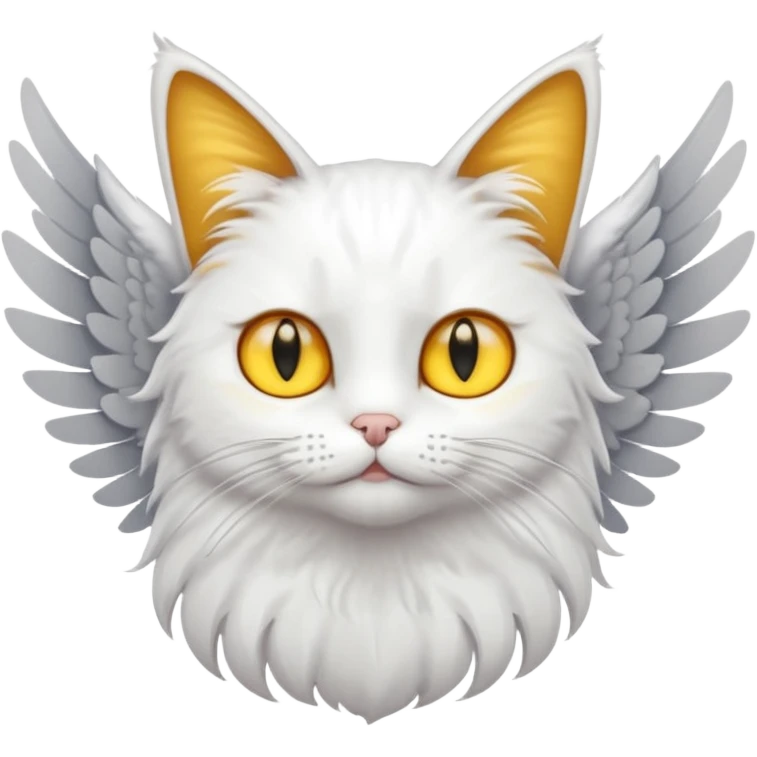 Cat with wings emoji