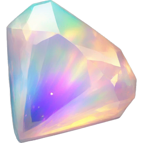 Iridescent Opal Gemstone emoji