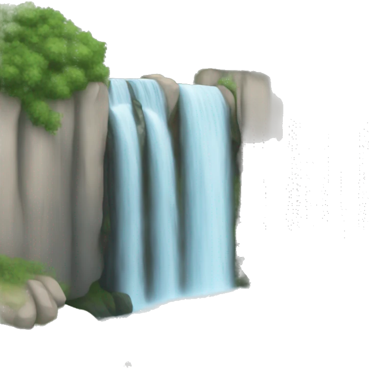 Waterfall emoji