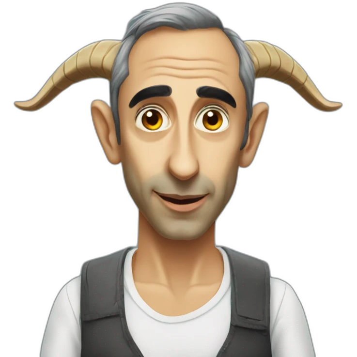 éric zemmour le goat emoji