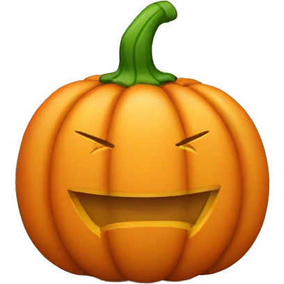 pumpkin gift box emoji