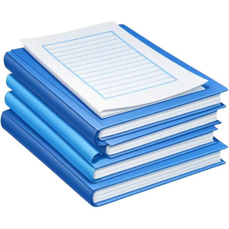 mac os mixed papers, skeuomorphic emoji