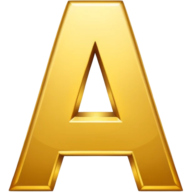 Create a suppercool  letter “A” font for discord emoji nitro emoji