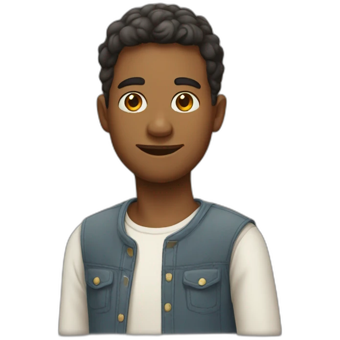 menino com saudade emoji