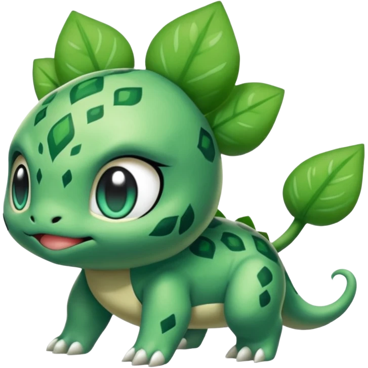 Meloetta-Bulbasaur-Pokémon-Fakémon-fusion-hybrid-creature emoji