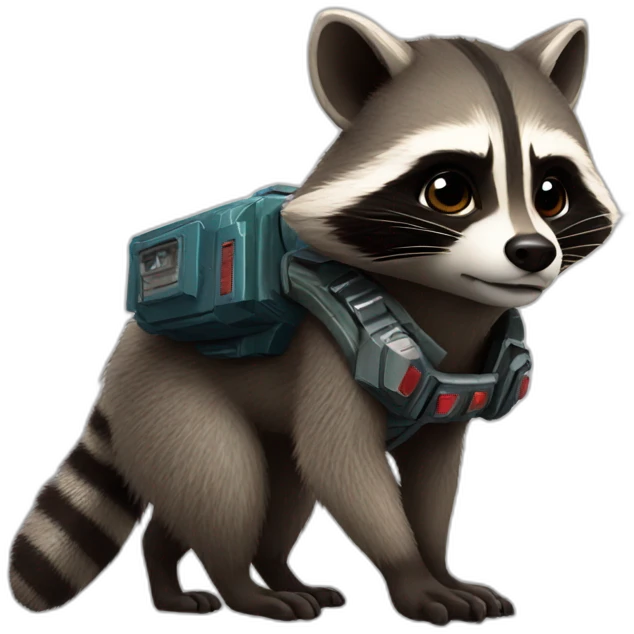 racoon guardian of the galaxy emoji