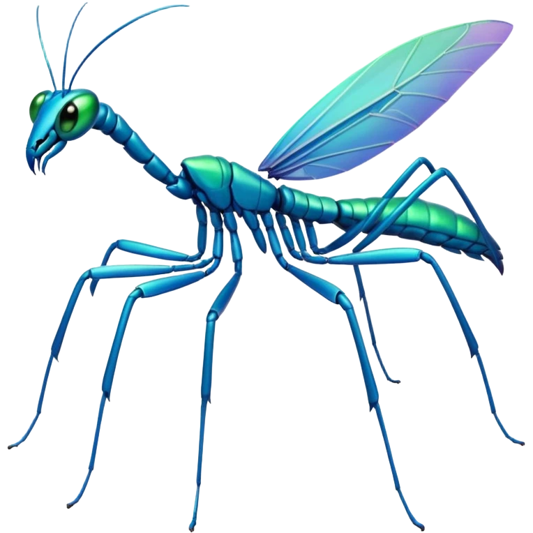 blue mantis emoji