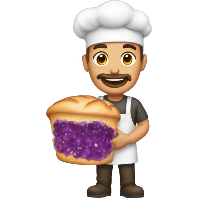 Amethyst bakery emoji