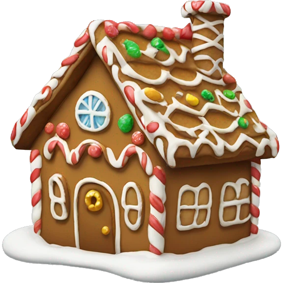 Ginger bread house emoji