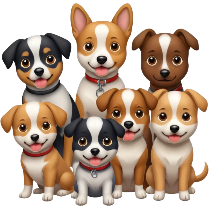 Dog in a gang emoji