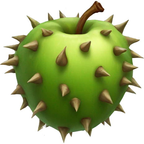thorny apple emoji
