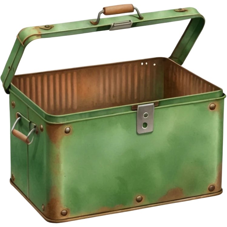 Watercolor Tin (metal half-pan box / field tin) emoji