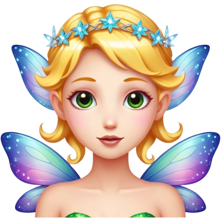 Fairy with sparkles  emoji