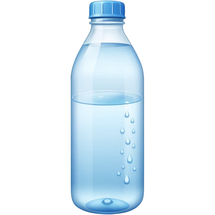 bottle of water emoji