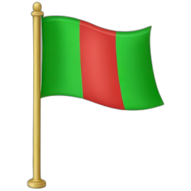 Red-green-red horizontal flag пмр emoji