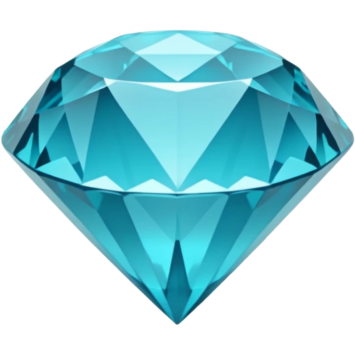 Cyan diamond emoji