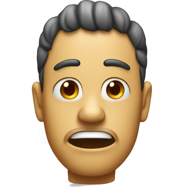 Head nodding up and down emoji