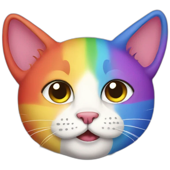 pride cat lgbt emoji