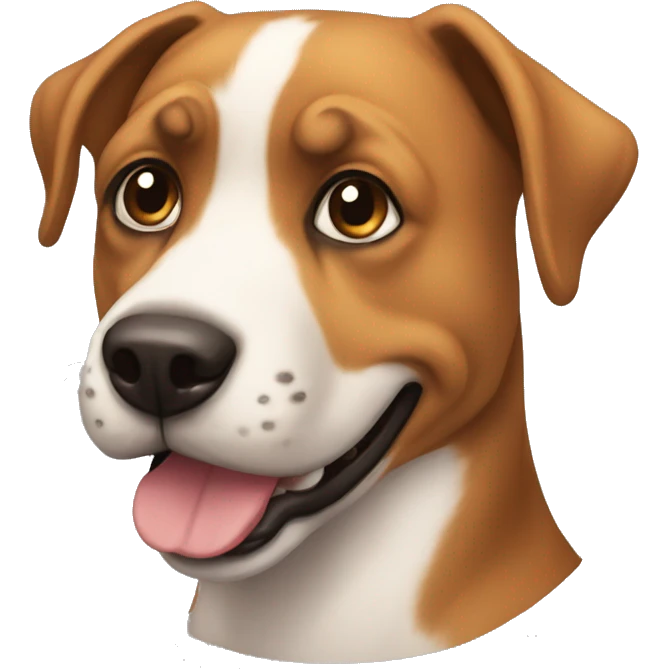 Perro con manchas emoji